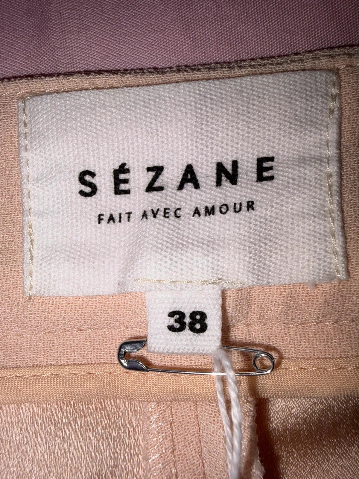 Calça feminina Sézane tamanho 38 verão – photo 5